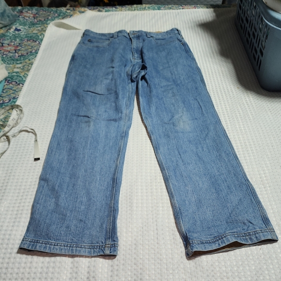 DULUTH TRADING EUC MENS SZ 36 x 30 DENIM BALL ROOM JEANS - Picture 1 of 9